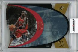 【裏面微白欠けあり】1997-98 UPPER DECK SPx Michael Jordan Die-Cut (Gold)