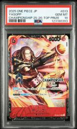 【PROMO】 ヤソップ CHAMPIONSHIP 25-26 【PSA10】
