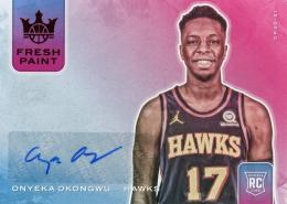 2020-21 PANINI Court Kings Fresh Paint Autographs Ruby  Onyeka Okongwu Atlanta Hawks 【09/99】