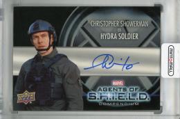 2019 Upper Deck Agents of SHIELD Compendium  Christopher Showerman Actor Autographs