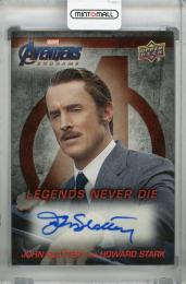 2020 Upper Deck Avengers Endgame & Captain Marvel  John Slattery Legends Never Die Casual Autographs