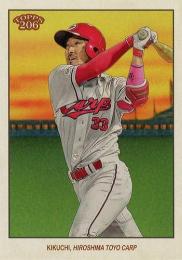 2023 TOPPS 206 NPBプロ野球 #110 菊池涼介(広島)【Image Variation版】レギュラーカード