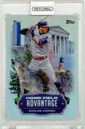 2023 Topps Update Series Carlos Correa #HA-25 Home Field Advantage Minnesota Twins