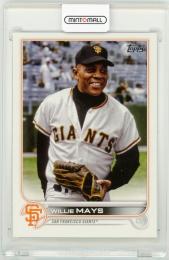 2022 Topps Series One Willie Mays #103 Image Variation SSP San Francisco Giants