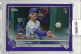 2022 TOPPS Chrome Update Bobby Witt Jr. Purple Refractors #USC176 Kansas City Royals