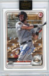 2022 TOPPS Archives Signature Series Joey Bart #TBA【45/99】 San Francisco Giants