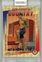 2024 Topps Chrome U.S. Olympic & Paralympic Hopefuls Caeleb Dressel #PC-3 For Pride & Country Superfractors【1/1】 Swimming