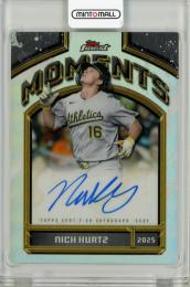 2026 Topps Finest Nick Kurtz Finest Moments Autographs Athletics