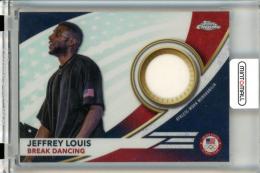 2024 Topps Chrome U.S. Olympic & Paralympic Hopefuls Jeffrey Louis #USA-JL Team USA Memorabilia Break Dancing