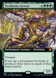【THB】【ENG】【Foil】《ニクス咲きの古きもの/Nyxbloom Ancient》 拡張アート版