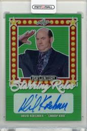 2021 LEAF Pop Century Metal David Koechner Starring Roles Green #SRDK1【3/7】