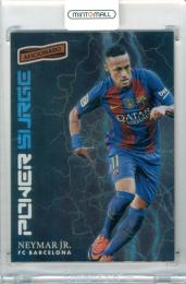 2016-17 Panini Aficionado Soccer Neymar Jr #PS-11 Power Surge FC Barcelona