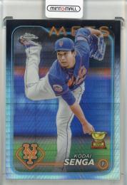 2024 Topps Chrome Kodai Senga Prism Refractor New York Mets