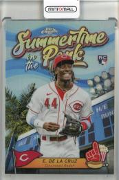 2024 Topps Chrome Elly De La Cruz Summertime in the Park Cincinatti Reds