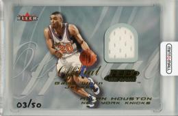 2000-01 Fleer Allan Houston Feel the Game Gold #10【03/50】