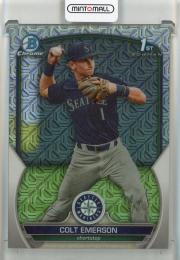 2023 Bowman Draft Colt Emerson Japan Refractor Seattle Mariners