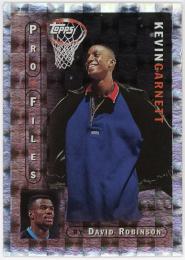 1996-97 Topps Pro Files #PF15 Kevin Garnett
