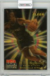 1996 Fleer USA Shaquille O'Neal #6 Heroes Orlando Magic