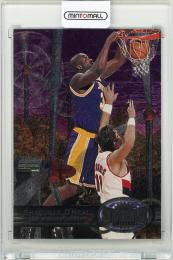 1997-98 Fleer Metal Universe Shaquille O'Neal #50 Reebok Chase Gold Los Angeles Lakers