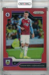 2019-20 Panini Prizm Premier League Burnley Johann Berg Gudmundsson Base Red(パラレル版) 024/149