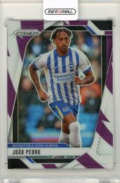 2024-25 Panini Prizm Premier League Joao Pedro Purple and White Stripes【11/92】 Brighton & Hove Albion