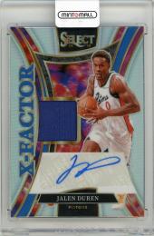 2024-25 PANINI Select Jalen Duren X-Factor Memorabilia Signatures 【052/199】 Detroit Pistons