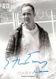 2018 TOPPS The Walking Dead Hunters and the Hunted  Ethan Embry As Carter Autograph