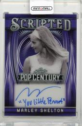 2025 LEAF Pop Century Metal Marley Shelton Scripted Autographs Prismatic Purple #SMS1【2/6】