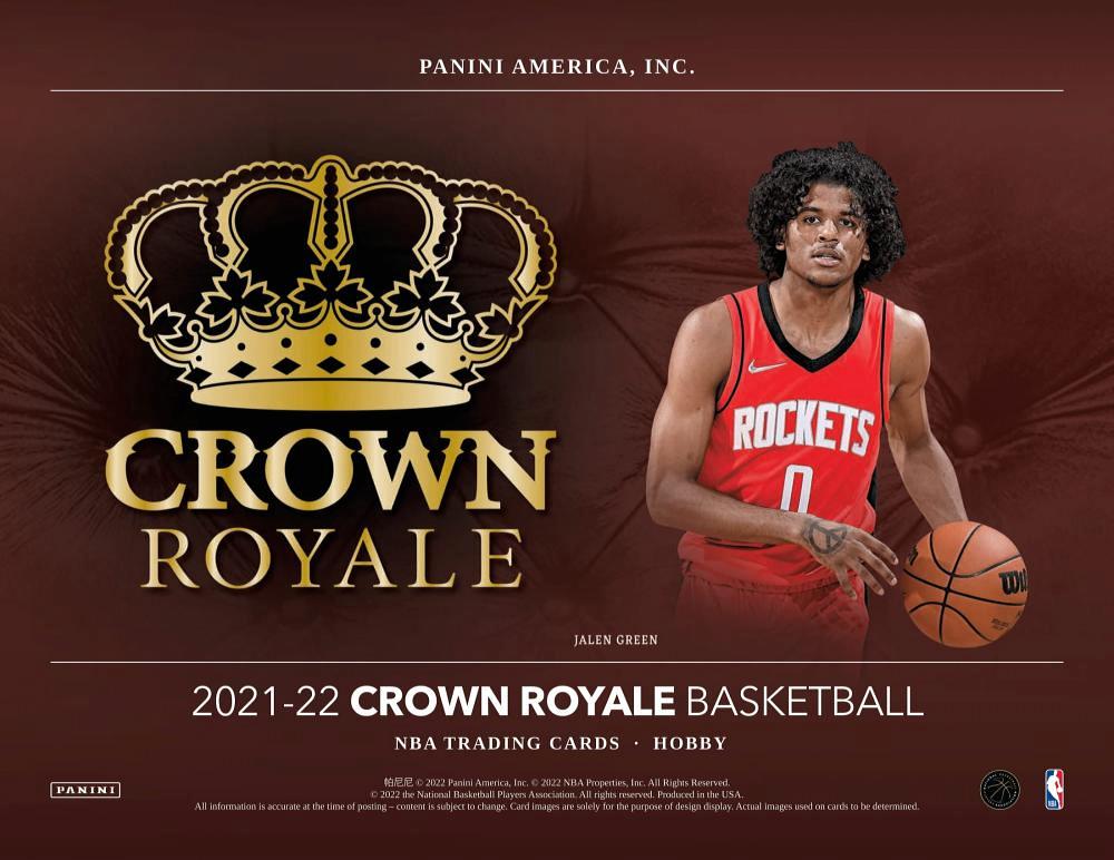 ミントモール / MINT-WEB店 (ボックス通販) / NBA 2021-22 PANINI CROWN ROYALE BASKETBALL  HOBBY