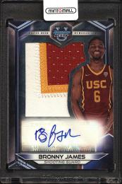 2023-24 Bowman's Best University Bronny James Prospect Jumbo Relic Autographs Honor Roll #PJRBJ【5/49】