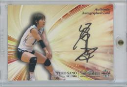 2020 BBM INFINITY 佐野優子 直筆サインカード 32/96