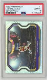 2020-21 PANINI Prizm LeBron James Silver Prizm #1【PSA10】《Gem-MINT》Los Angeles Lakers