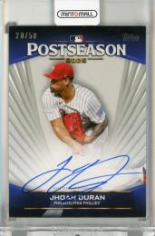 2026 Topps Series 2 Jhoan Duran Postseason Performance Autographs #PPAJD【20/50】