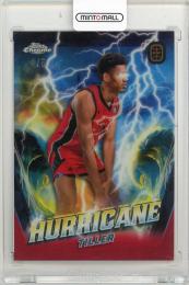 2023-24 TOPPS Chrome Overtime Elite Bryson Tiller Hurricane Red Refractors #H4【4/5】 City Reapers