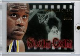 1997-98 Skybox Z-Force  Shaquille O'Neal Slam Cam #9
