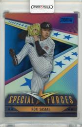 2024 Topps NPB Stadium Club 佐々木朗希 Special Forces Blue Foil【150/150】 千葉ロッテマリーンズ