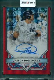 2024 TOPPS Bowman Sterling Jasson Dominguez #RA-JD Rookies Autograph【1/5】 New York Yankees