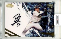 2025 EPOCH オリックス・バファローズ PREMIER EDITION 山中稜真  #AA-RY AUTHENTIC AUTOGRAPH 直筆サインカード ゴールド版【36/96】