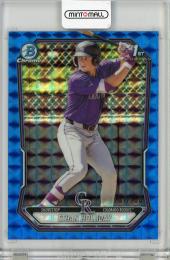 2026 Bowman Ethan Holliday Blue Geometric BCP-1【101/150】 Colorado Rockies