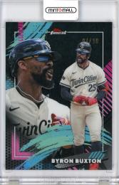 2026 Topps Finest Byron Buxton Base Super Rare Black #325【4/10】 Minnesota Twins