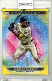2024 Topps Inception Jackson Chourio #95 Base Yellow Parallel【108/199】 Brewers