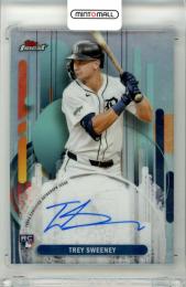 2025 Topps Finest Trey Sweeney #FA-TSW Finest Autograph Tigers