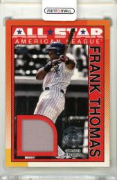 2025 Topps Series2 Baseball Frank Thomas #90ASR-FTH 1990 Topps Baseball Relic Black Parallel【03/10】《やや難あり》 White Sox