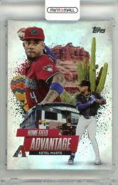 2025 Topps Series1 Baseball Ketel Marte #HA-20 Home Field Advantage Diamondbacks