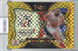 2025-26 Select EuroLeague Vassilis Spanoulis Hosts Gold Prizms #12【3/10】