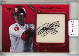 2015 東北楽天ゴールデンイーグルス Baseball Card 聖澤諒 直筆サインカード【49/50】