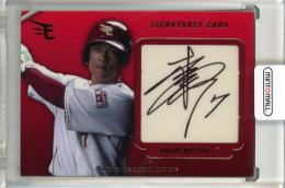 2015 東北楽天ゴールデンイーグルス Baseball Card 松井稼頭央 直筆サインカード【27/50】