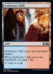 【M20】【ENG】【Foil】《急流の崖/Swiftwater Cliffs》