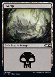 【M20】【ENG】【Foil】《沼/Swamp》No.270