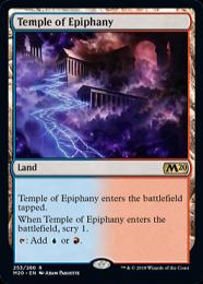 【M20】【ENG】【Foil】《天啓の神殿/Temple of Epiphany》